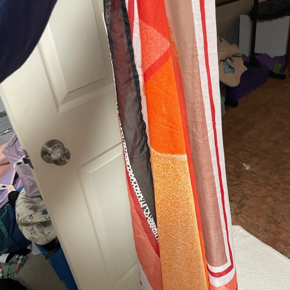 Colorful Geometric Scarf - Picture 4 of 4